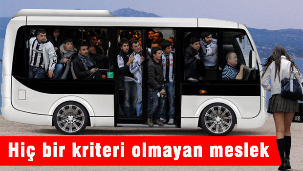 Minibüsçülüğün hiç bir kriteri yok