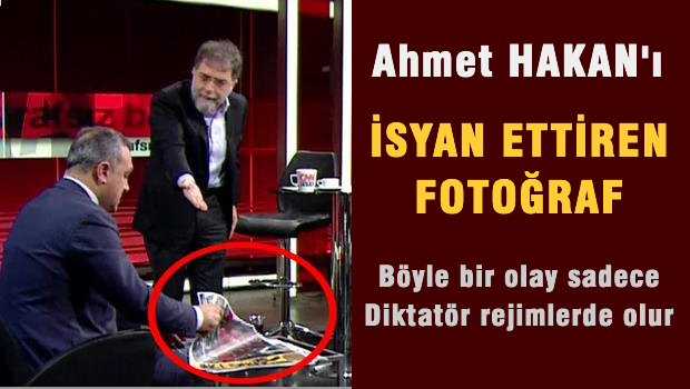 Ahmet Hakan'ı isyan ettiren fotoğraf