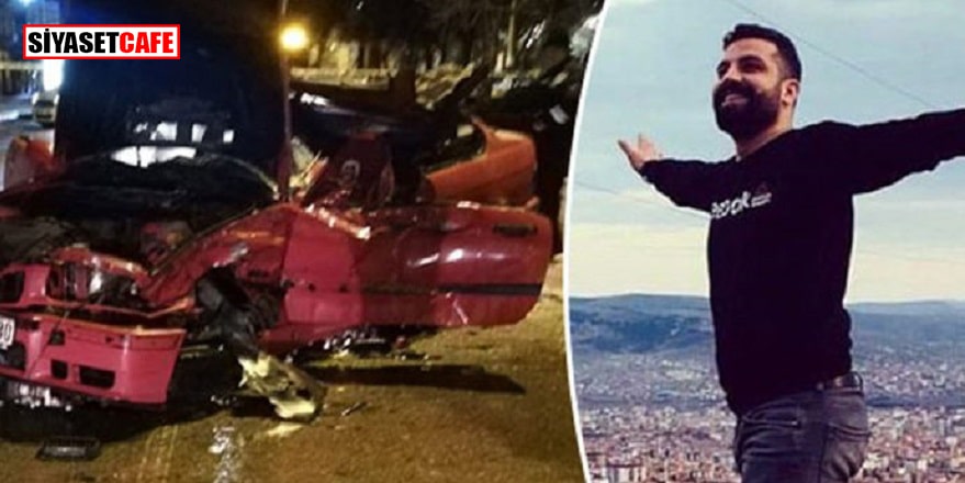 Genç muhabir kazada öldü