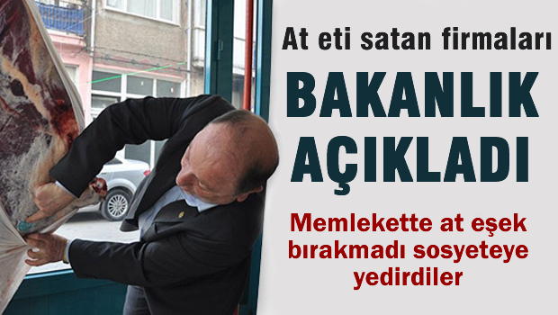At ve Eşek eti skandalına karışan firmalar açıklandı