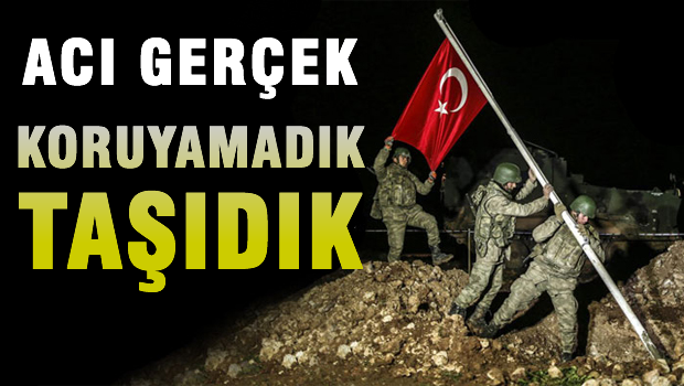 Bütün Haber ve Yorumların özü 'koruyamadık kaybettik'