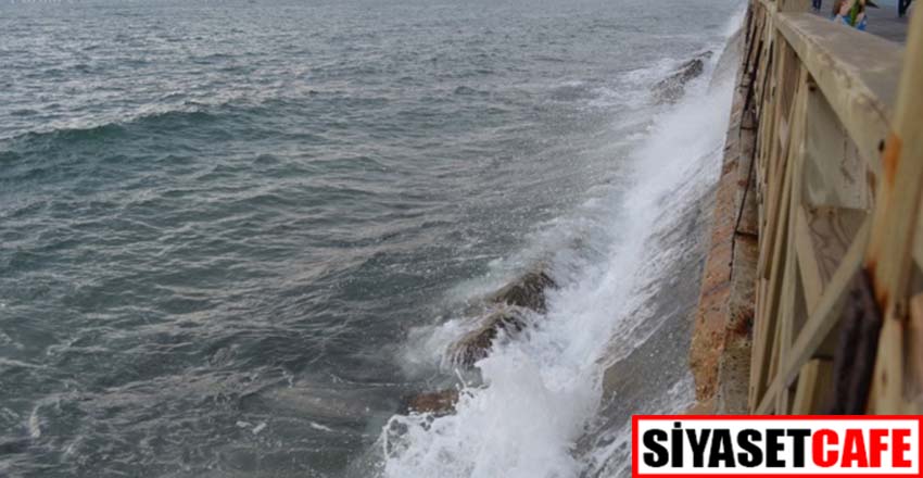 Deniz ulaşımına lodos engeli