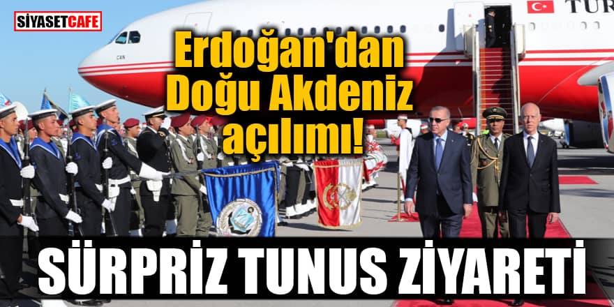 Cumhurbaşkanı Erdoğan’dan sürpriz Tunus ziyareti