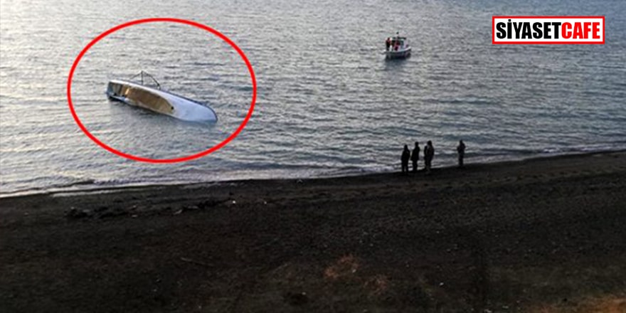Van Gölü'nde tekne battı! Çok sayıda ölü var