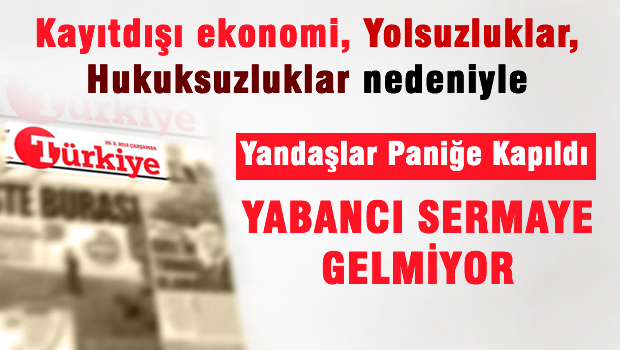 Yandaş Gazetelerden Ekonomik kriz uyarısı