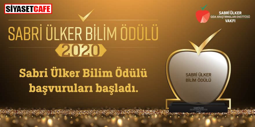 Sabri Ülker Bilim Ödülü Haziran’da verilecek