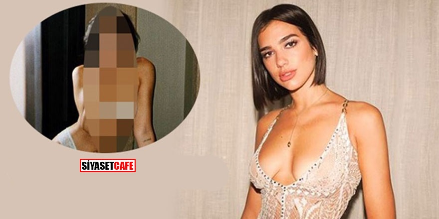 Dua Lipa çıplak öpüşürken yakalandı!