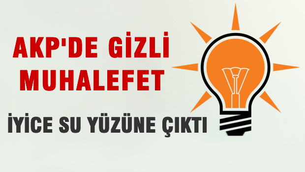 AKP'de 'gizli muhalefet' iddiası