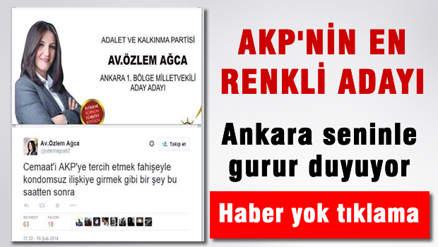 AKP'nin en renkli adayı
