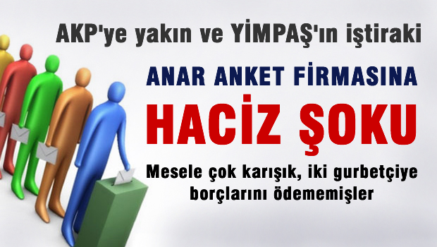 ANAR Araştırma'ya haciz şoku