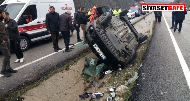 Kahramanmaraş'ta feci kaza: 1 ölü, 3 yaralı