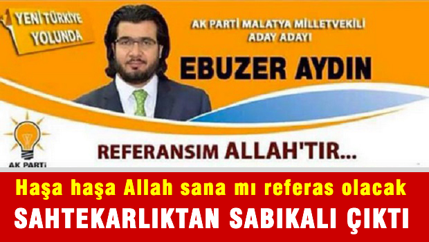'Referansım Allah'tır' demişti, sahtecilikten mahkum olmuş...