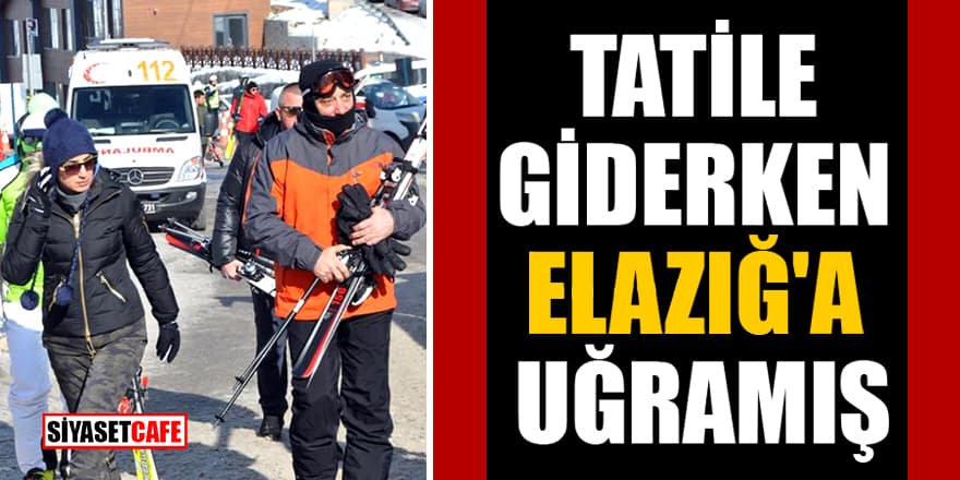 AK Parti'den İmamoğlu çıkışı! 'Tatile giderken Elazığ'a uğramış'