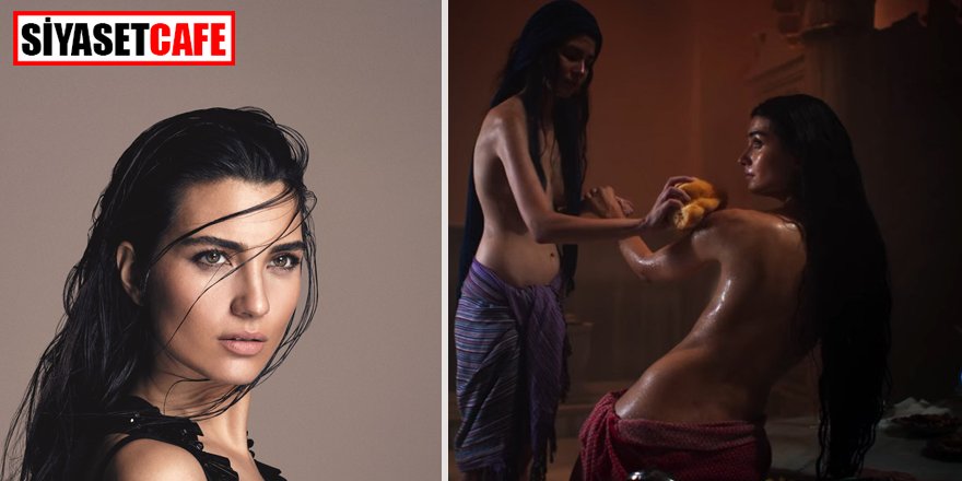 Tuba Büyüküstün'den olay hamam sahnesi!