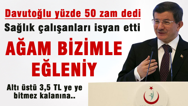Doktorlar İsyanda: Başbakan Bizle Kafa Buldu!