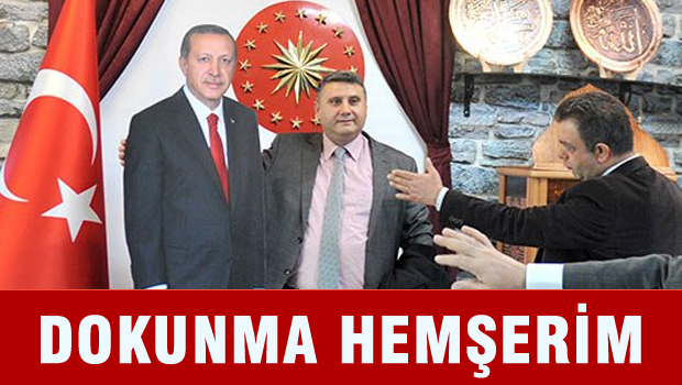 Erdoğan'ın Maketine Dokunmak Yasak! Dokunma hemşerim