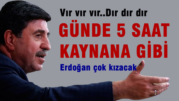 Cumhurbaşkanı günde 5 saat konuşuyor