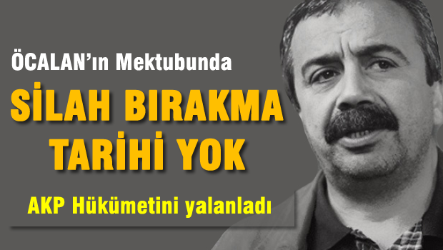 Öcalan'ın mektubunda silah bırakmaya yönelik tarih yoktu