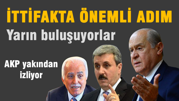 Yarın bir araya geliyorlar