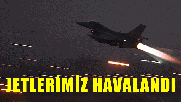 Son dakika: Türk Hava Kuvvetleri "saldırı" durumuna geçirildi