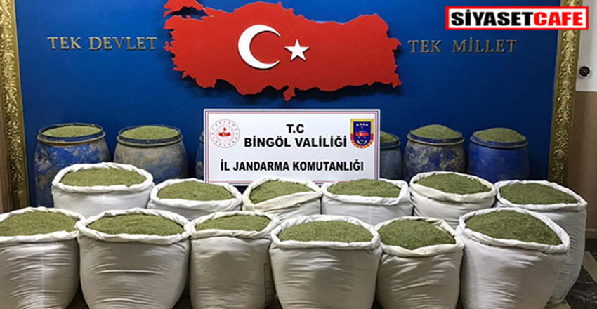 Diyarbakır'da uyuşturucu operasyonu:1 ton 351 kilo toz esrar ele geçirildi
