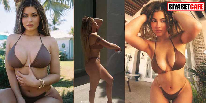 Kylie Jenner'ın bikinili pozları büyüledi! Paylaşmaya doyamadı