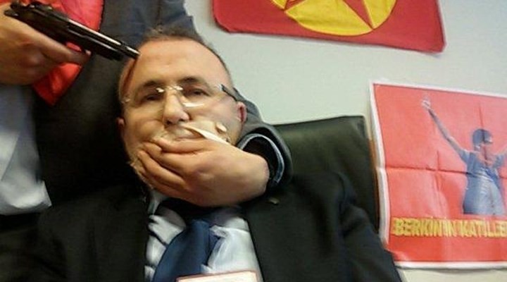 Çağlayan Adliyesinde savcıyı rehin aldılar