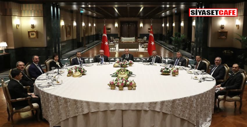 Cumhurbaşkanı Erdoğan, o temsilcilerle ile bir araya geldi