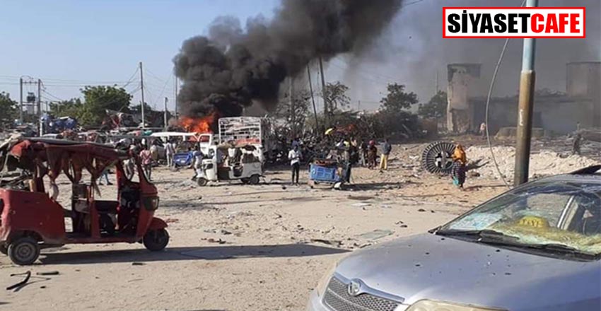 Somali'de bomba yüklü araçla saldırı !