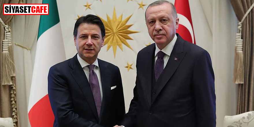Cumhurbaşkanı Erdoğan, İtalya Başbakanı ile görüştü