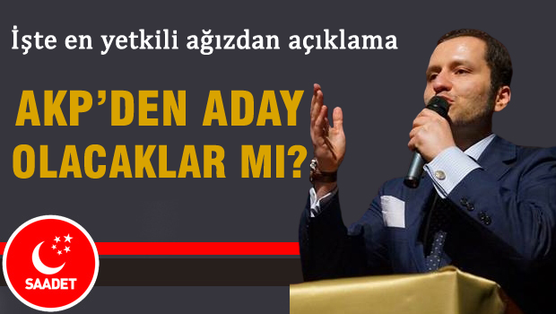 Elif Erbakan ve Fatih Erbakan AKP'den aday olacaklar mı?