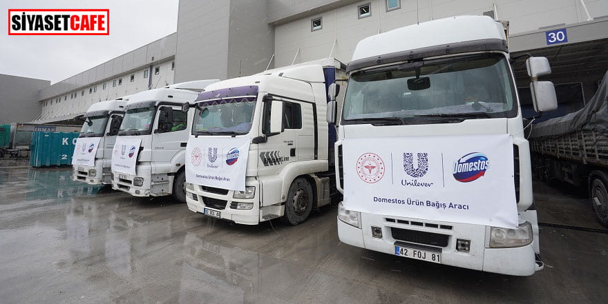 Unilever Türkiye’den 230 tonluk çamaşır suyu bağışı