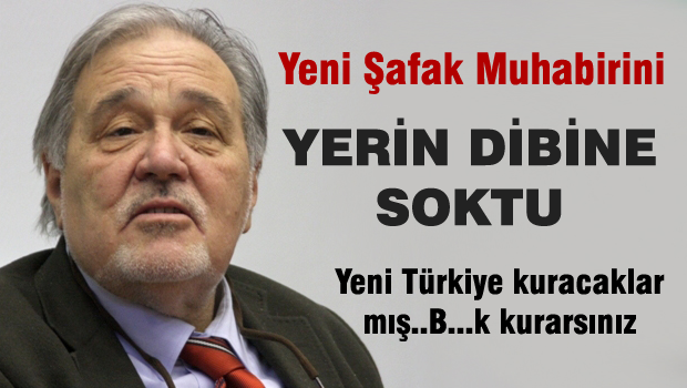 İlber Ortaylı Yeni Şafak muhabirini yerin dibine soktu