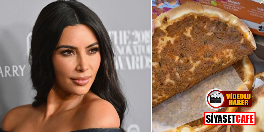 Kim Kardashian, lahmacuna 'Ermeni pizzası' dedi! Ortalık karıştı