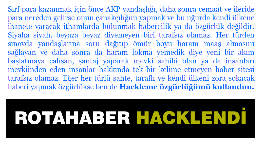 Rotahaber Hacklendi