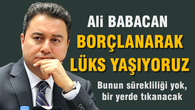 Babacan'dan kritik uyarı