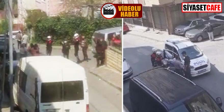 İstanbul'da yasağa uymayan grubu uyaran polise saldırdılar