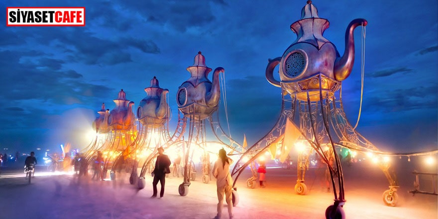 30 yıllık festival Burning Man bu sene sanal ortamda