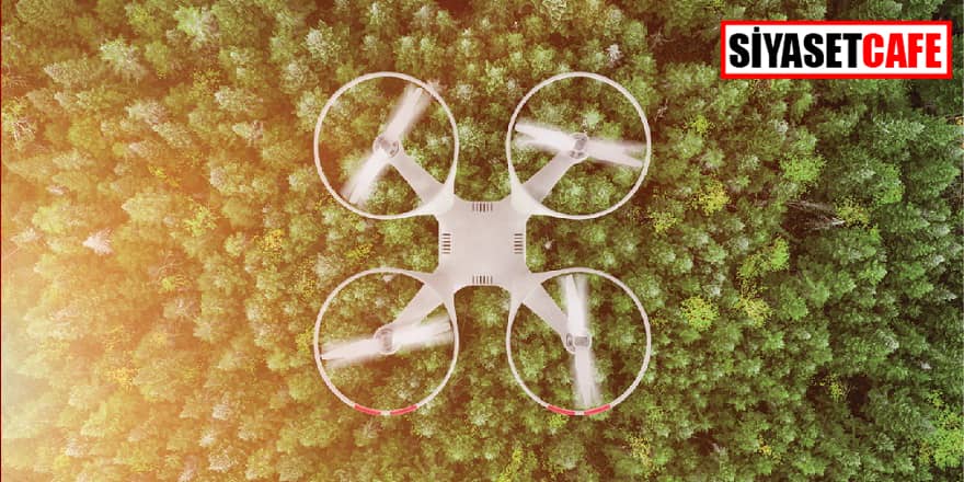 Dronelar ‘EvdeKal’ Ormanı kuruyor