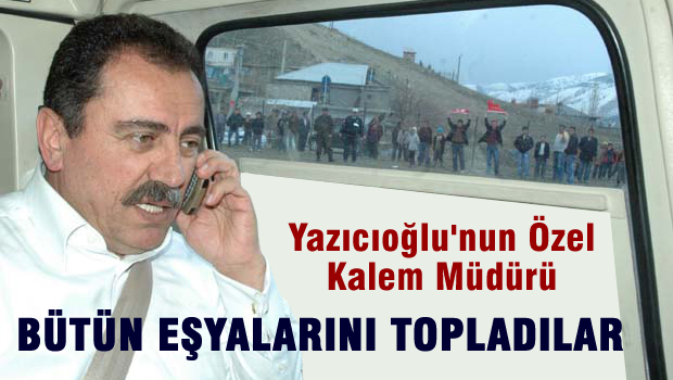 Yazıcıoğlu'nun özel kalemi'den önemli açıklamalar