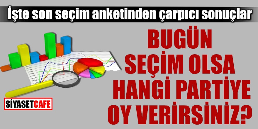 Vatandaşa soruldu: Bugün seçim olsa hangi partiye oy verirsiniz?