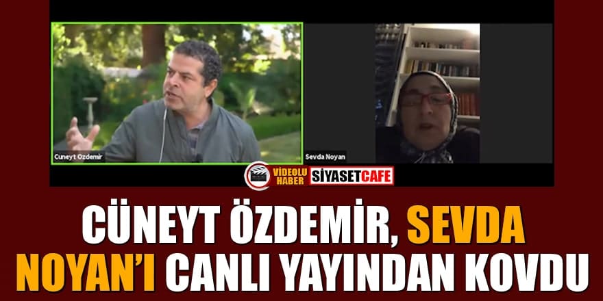 Cüneyt Özdemir, eleştirilerin odağındaki Sevda Noyan'ı canlı yayından kovdu