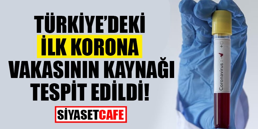 Türk bilim insanlarından çarpıcı araştırma! Türkiye'deki ilk korona vakasının kaynağı tespit edildi