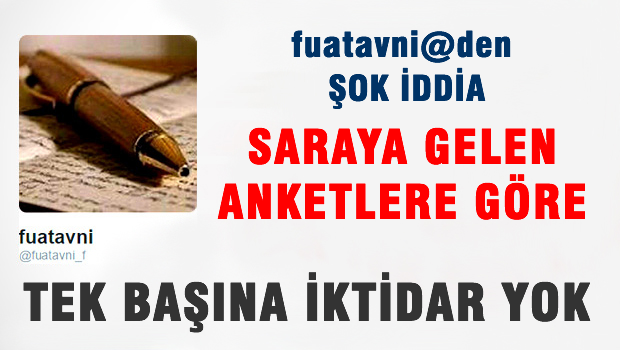 Fuatavni'den Anketler ve Seçimlerle İlgili ŞOK İDDİA?
