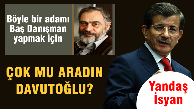 'Böyle bir adamı başdanışman yapmak için çok mu aradın?'