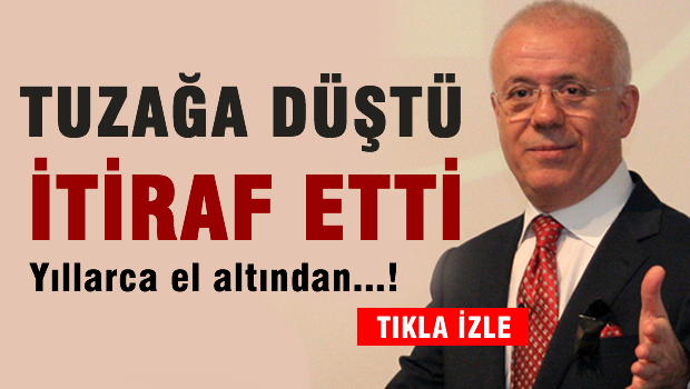 Tuzağa düştü itiraf etti