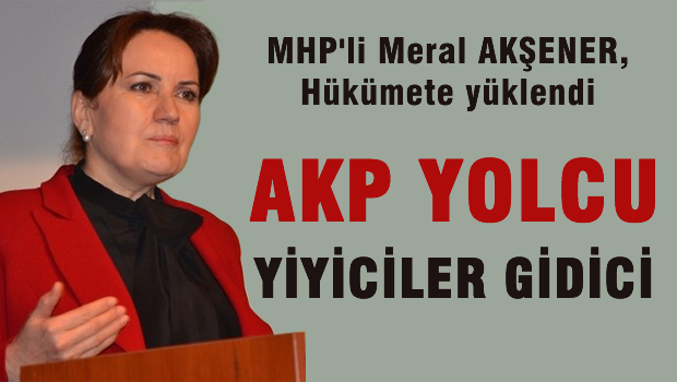 AKŞENER 'Bunlar yolcu, gidiciler'