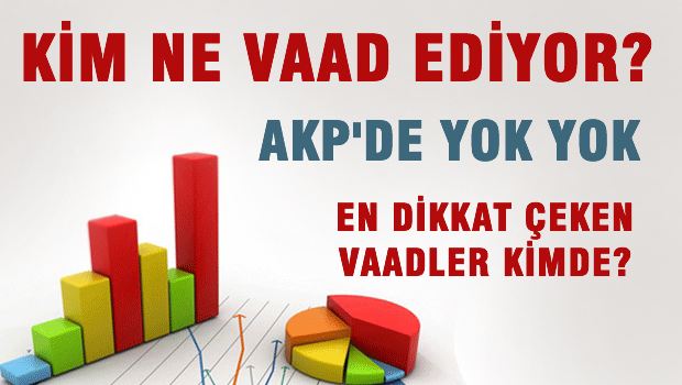 Hangi parti seçim için ne vaatte bulundu?