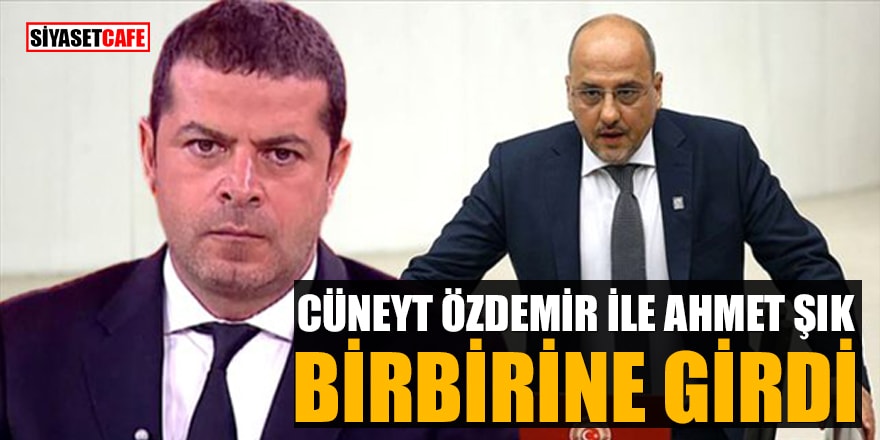 Cüneyt Özdemir ile eski HDP'li vekil Ahmet Şık sosyal medyada birbirine girdi