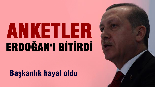 Anketler Erdoğan'ı bitirdi